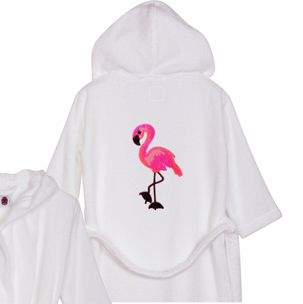 Pink Flamingo Bathrobe