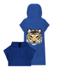 Reversible Sequin Tiger Beach Robe