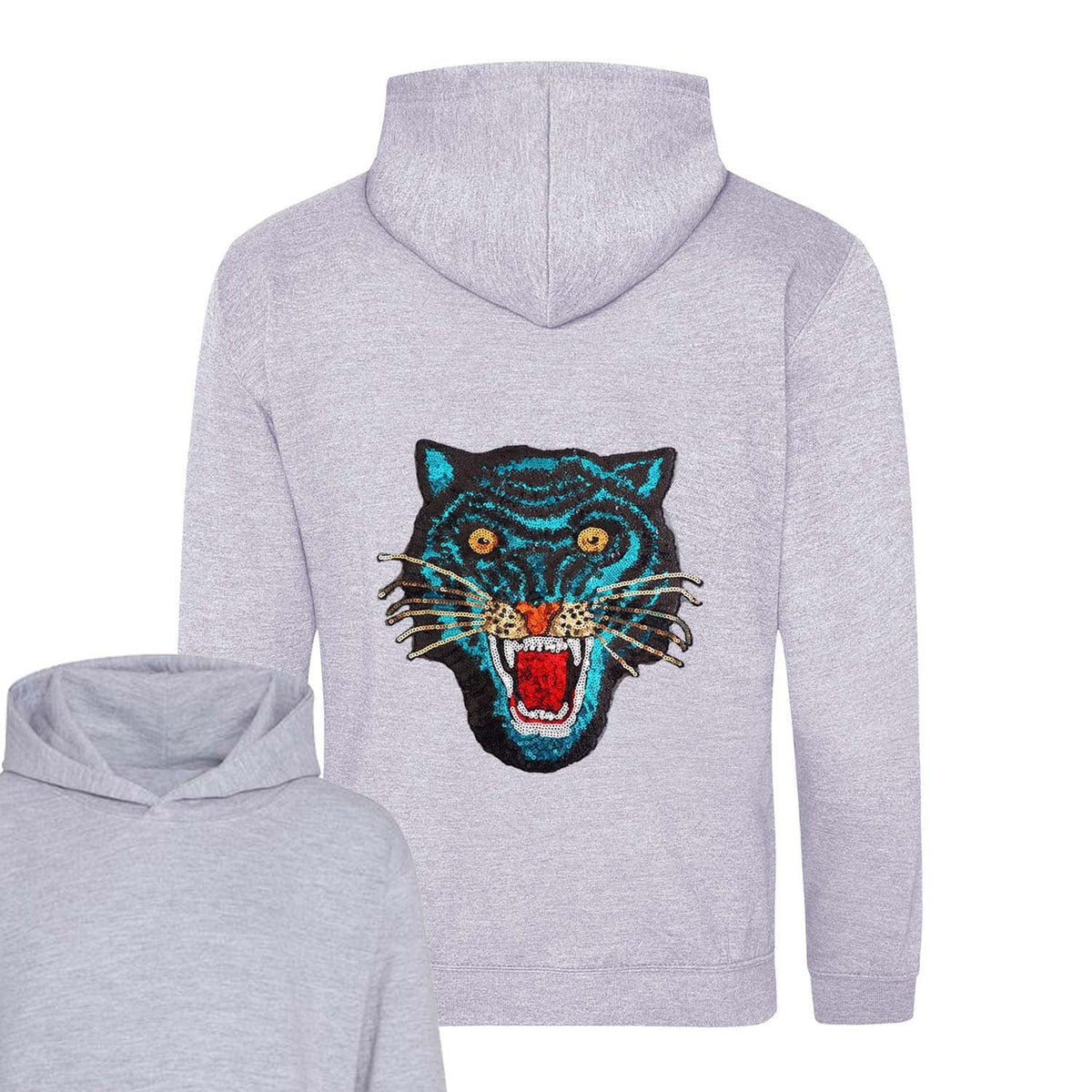 Sequin tiger hoodie Clearance