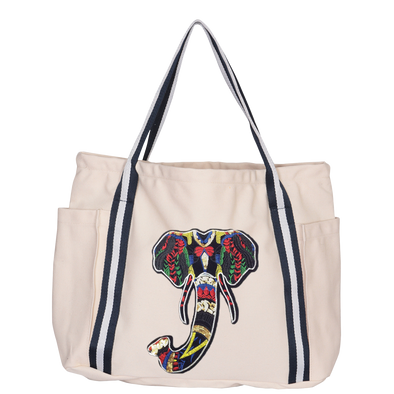 Elephant Luxe Tote Bag