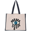 Sequin Eye Midi Tote Bag
