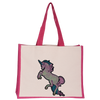 Pearly Sequin Unicorn Midi Tote Bag