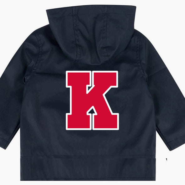 Toddler BIG Letter Rain Jacket