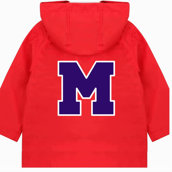 Toddler BIG Letter Rain Jacket