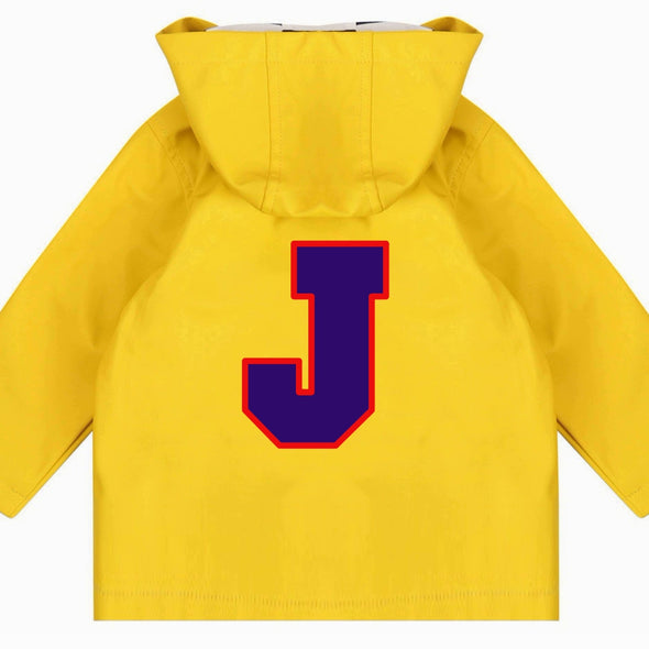 Toddler BIG Letter Rain Jacket