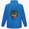 Blue Sequin Tiger Fleece