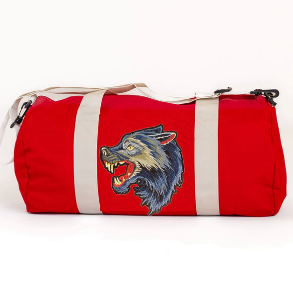 Blue Wolf Duffle Bag