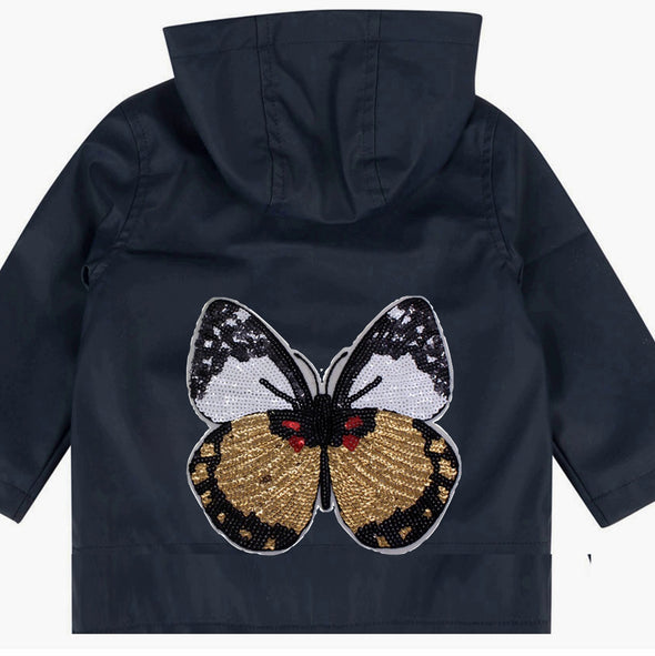Toddler Butterfly Rain Jacket