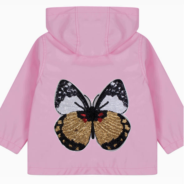 Toddler Butterfly Rain Jacket