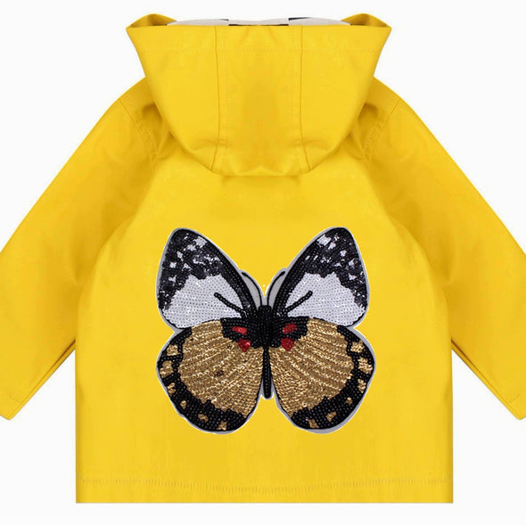 Toddler Butterfly Rain Jacket