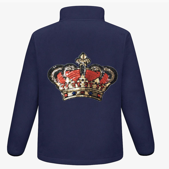 Red Sequin Crown Fleece