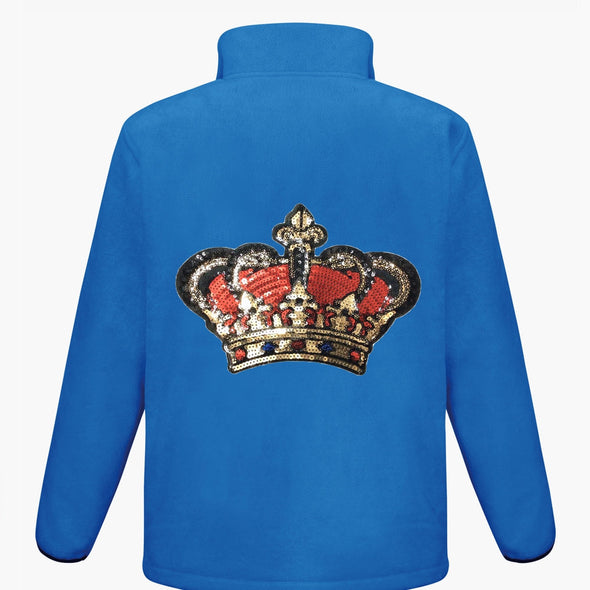 Red Sequin Crown Fleece