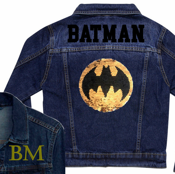 Batman Superman Denim Jacket