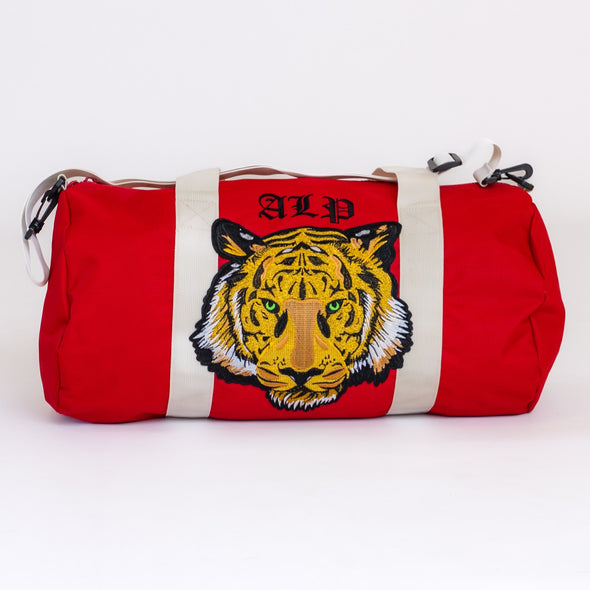 Green Eyed Tiger Duffle Bag