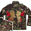 Gold Wings and Roses Camo Jacket