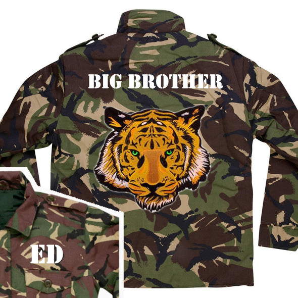 Green Eyed Tiger Camo Jacket