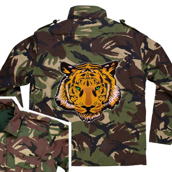 Green Eyed Tiger Camo Jacket