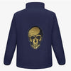 Gold Sequin Skull Fleece