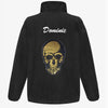 Gold Sequin Skull Fleece
