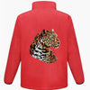 Green Eyed Leopard Fleece