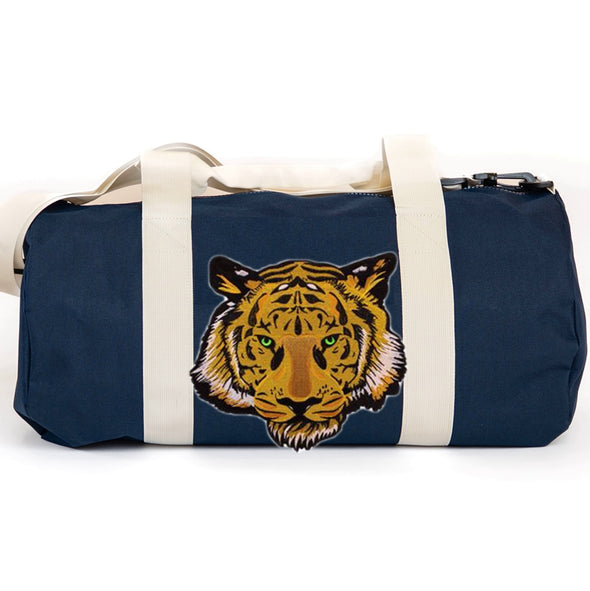 Green Eyed Tiger Duffle Bag