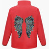 Indigo and Aqua Wings Fleece
