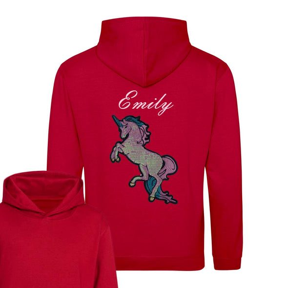 Pearly Sequin Unicorn Hoodie