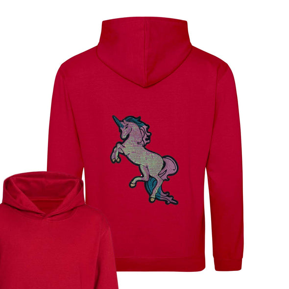 Pearly Sequin Unicorn Hoodie