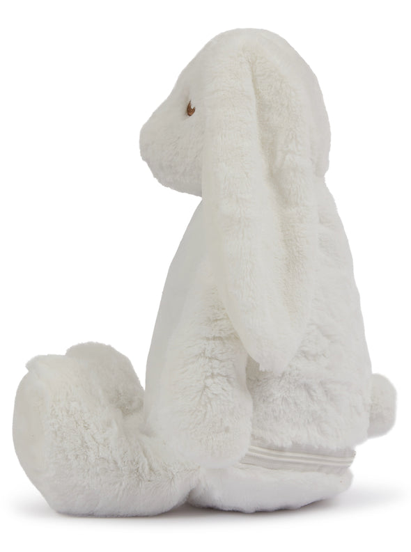 White Rabbit - Cuddly Bunny with Personalised Tummy