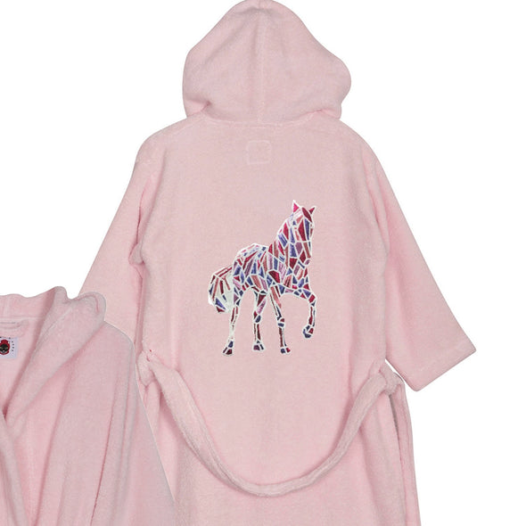 Mosaic Horse Bathrobe