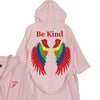 Rainbow Wings Bathrobe