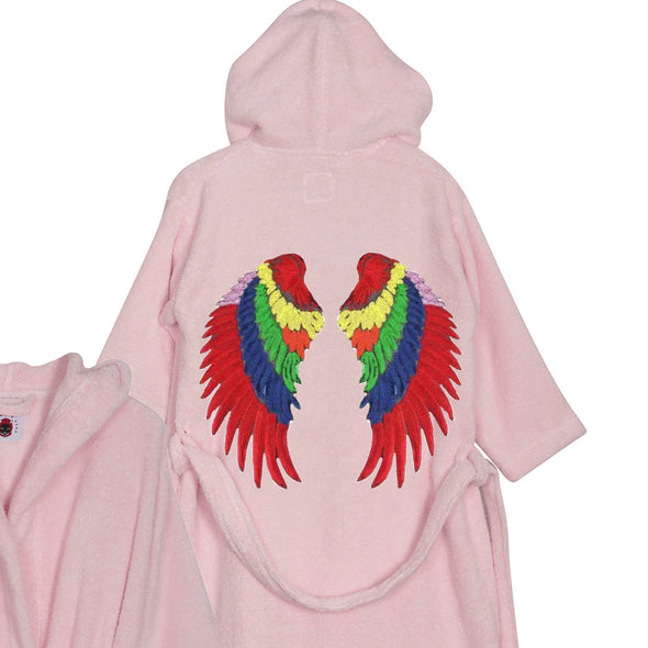 Rainbow Wings Bathrobe