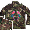 Pink Parrots  Camo Jacket