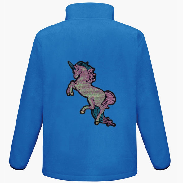 Pearly Sequin Unicorn Fleece