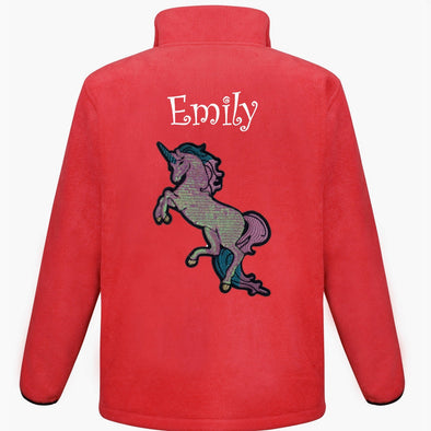 Pearly Sequin Unicorn Fleece