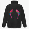 Pink Parrots Fleece