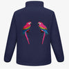 Pink Parrots Fleece