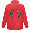 Pink Parrots Fleece