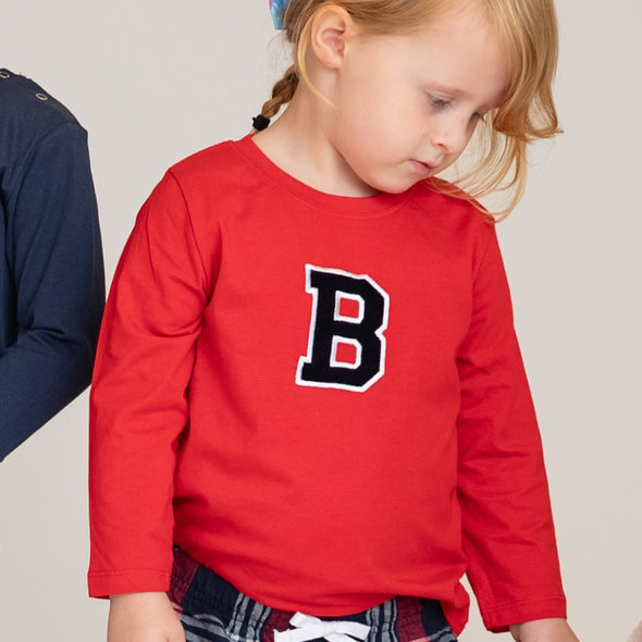 Big Initials PJ Tops (Toddlers)