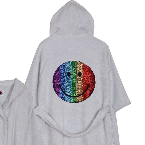 Rainbow Smile Bathrobe