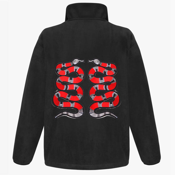 Red Snake Pair Fleece