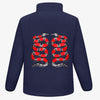 Red Snake Pair Fleece
