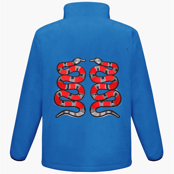Red Snake Pair Fleece