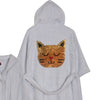 Reversible Sequin Cat Bathrobe