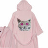 Reversible Sequin Cat Bathrobe