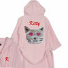 Reversible Sequin Cat Bathrobe