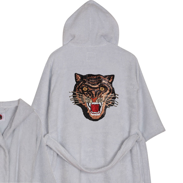 Rose Gold Tiger Bathrobe