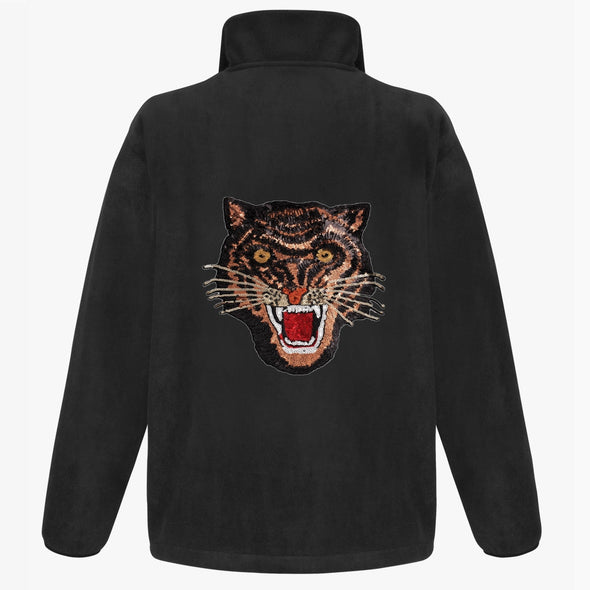 Rose Gold Sequin Tiger Fleece