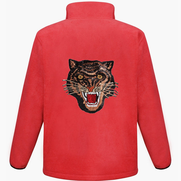 Rose Gold Sequin Tiger Fleece