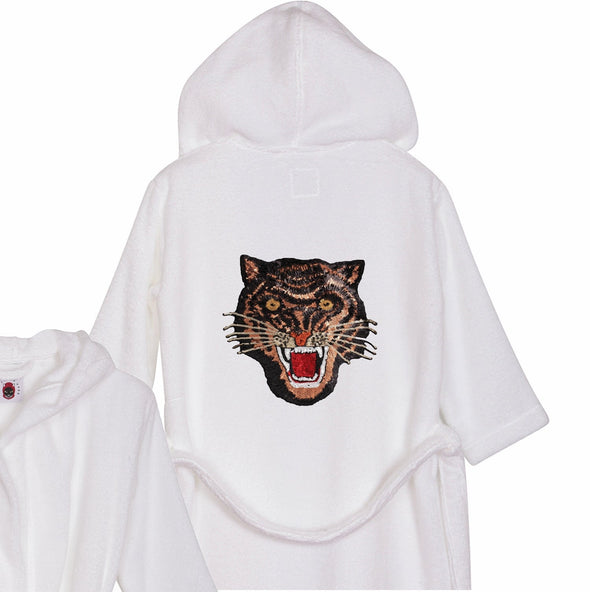 Rose Gold Tiger Bathrobe